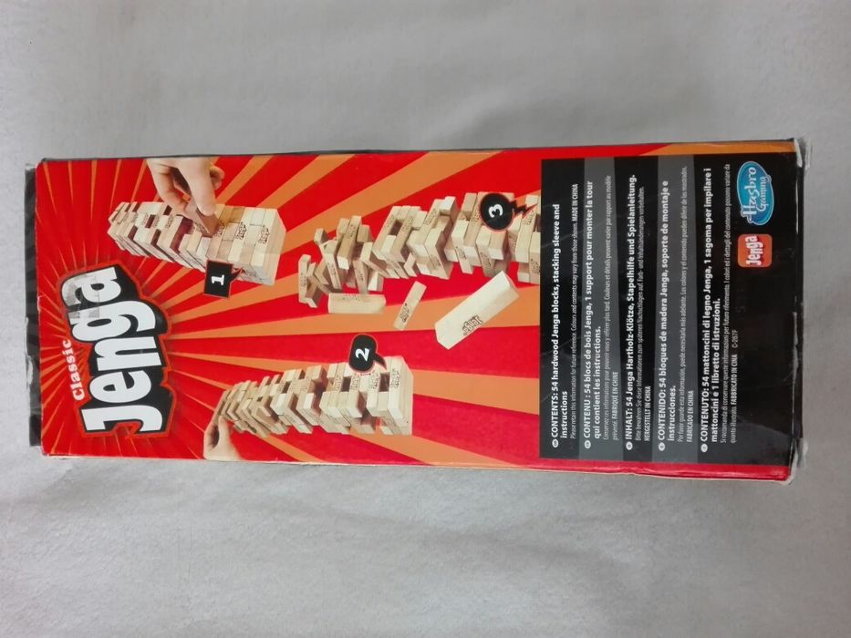 Gra zręcznościowa Jenga Classic Hasbro