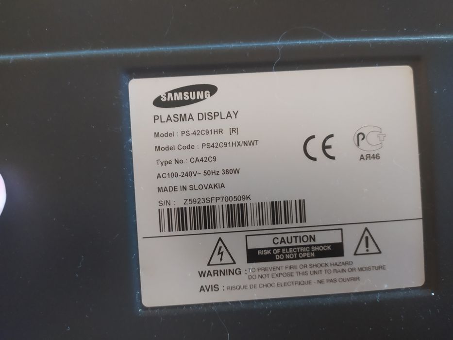 Телевизор SAMSUNG PS42C91HR