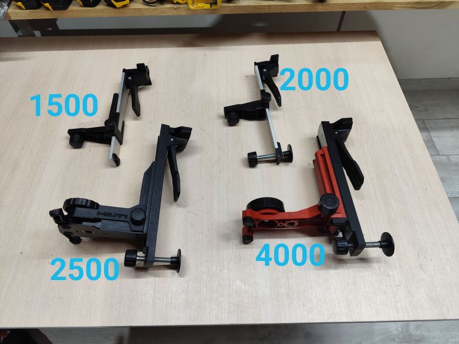 Hilti настінні кріплення, адаптери Хілті оригінал Нурон