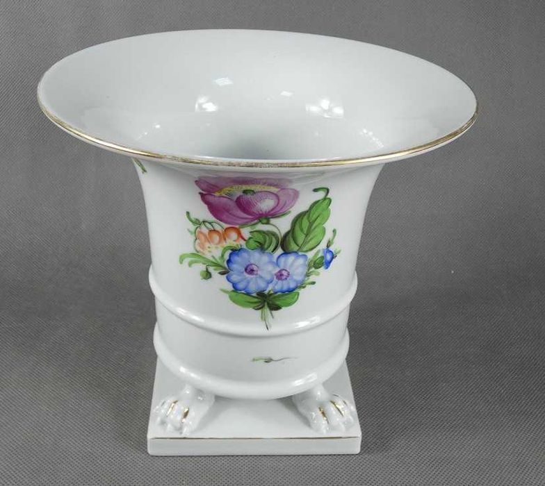 Porcelanowy WAZON ręcznie malowany Węgry HEREND
