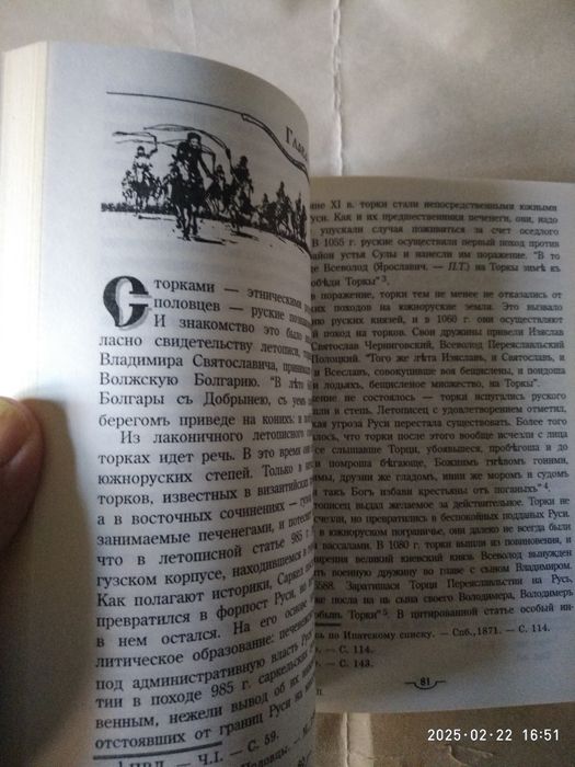 Кочевые народы Степей и Киевская Русь. Петр Толочко.