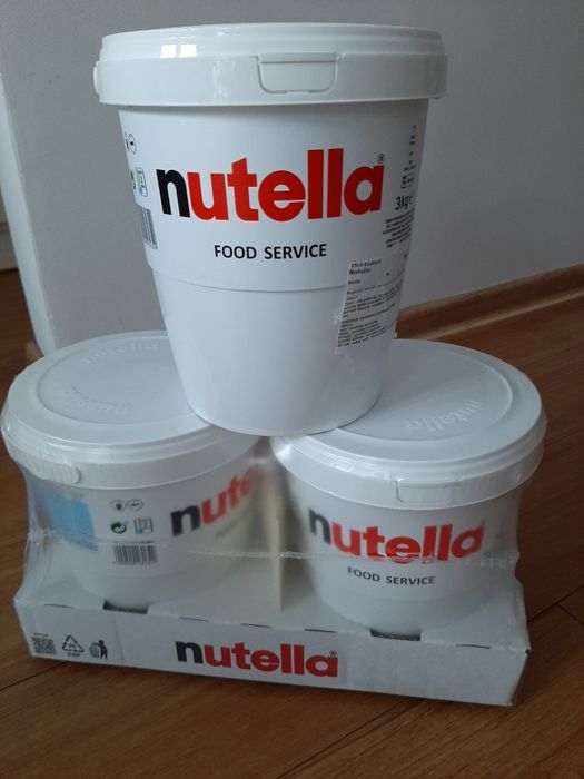 Nutella 3 kg wiadro