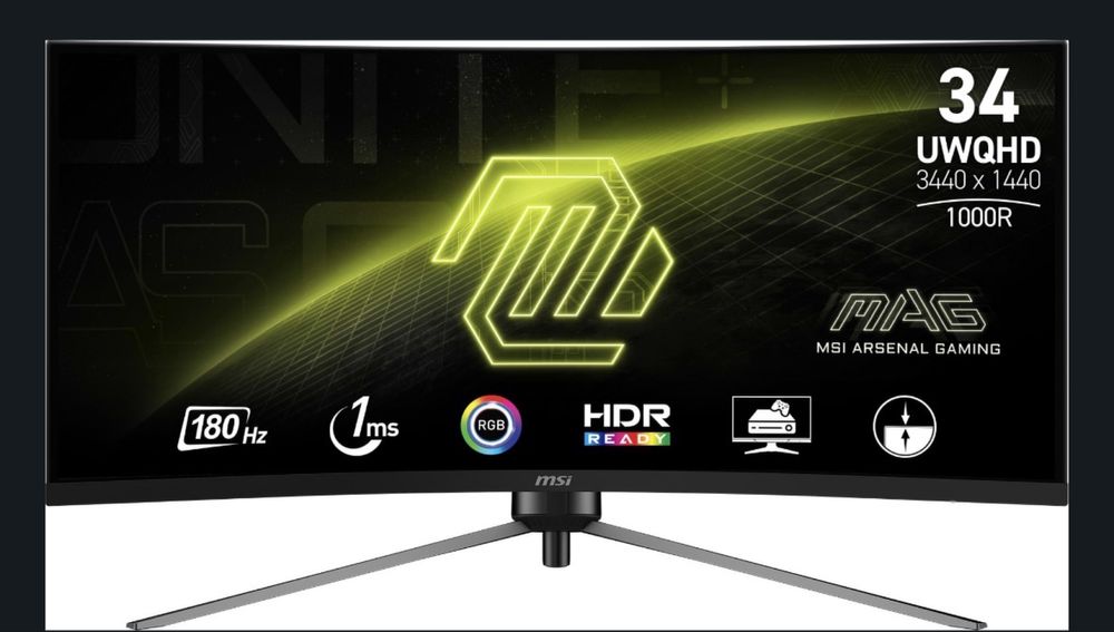 Монітор ігровий MSI MAG 345CQR