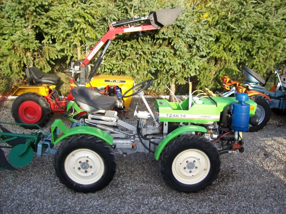 Pług OGRODNICZY OBROTOWY oryginalny do traktorek ogrodniczy kubota tz4