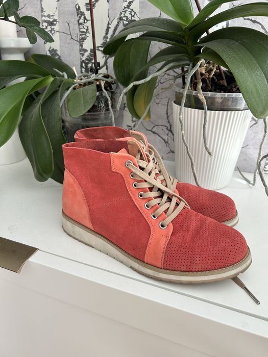 Emu buty botki sznurowane