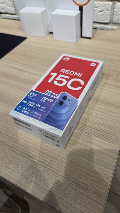 REDMI 15C 8gb / 128gb - NOWY