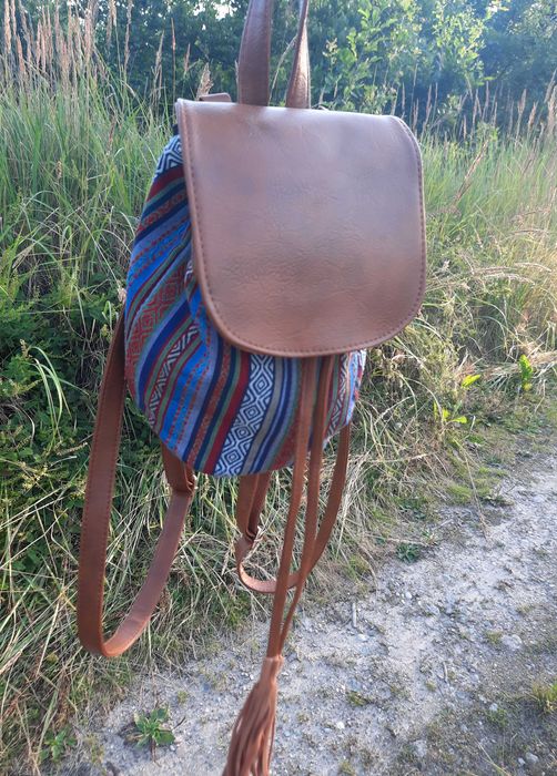 Plecak w stylu "Boho"