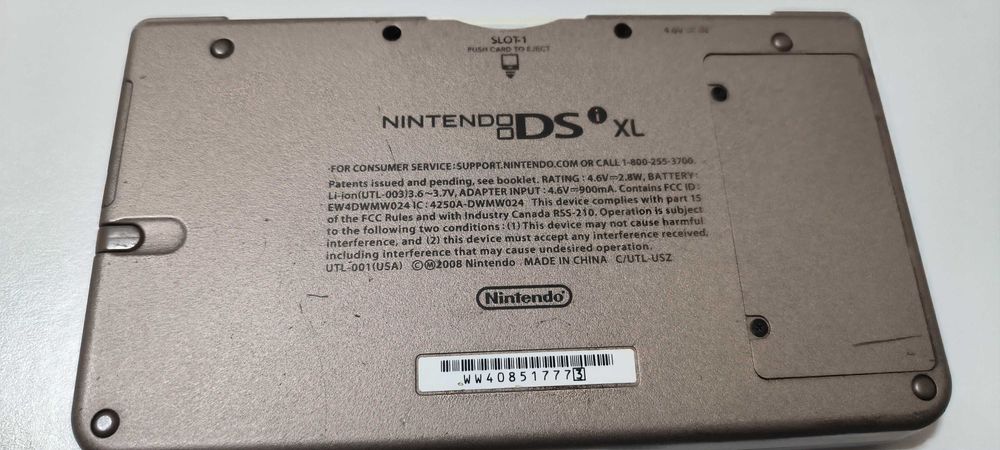 Portátil Nintendo DS XL