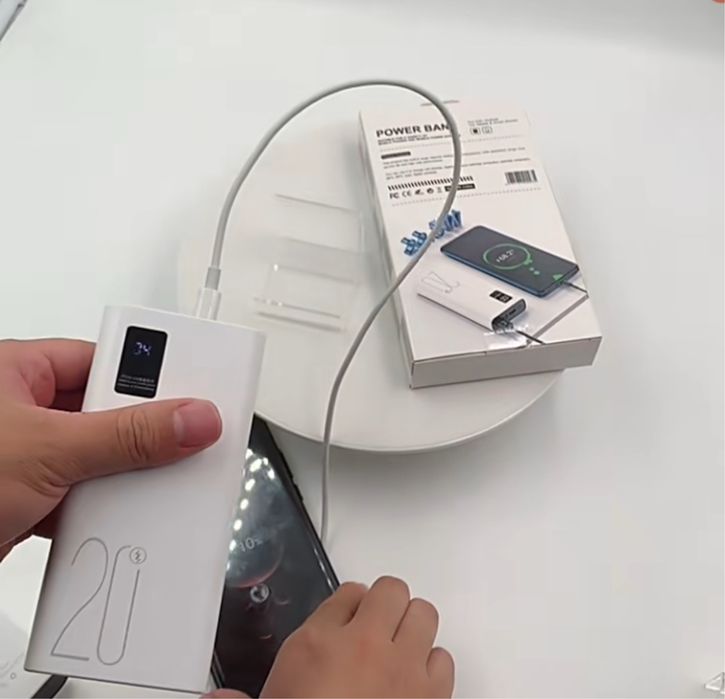 Power Bank 20000mah 22,5 Вт Type C вихід