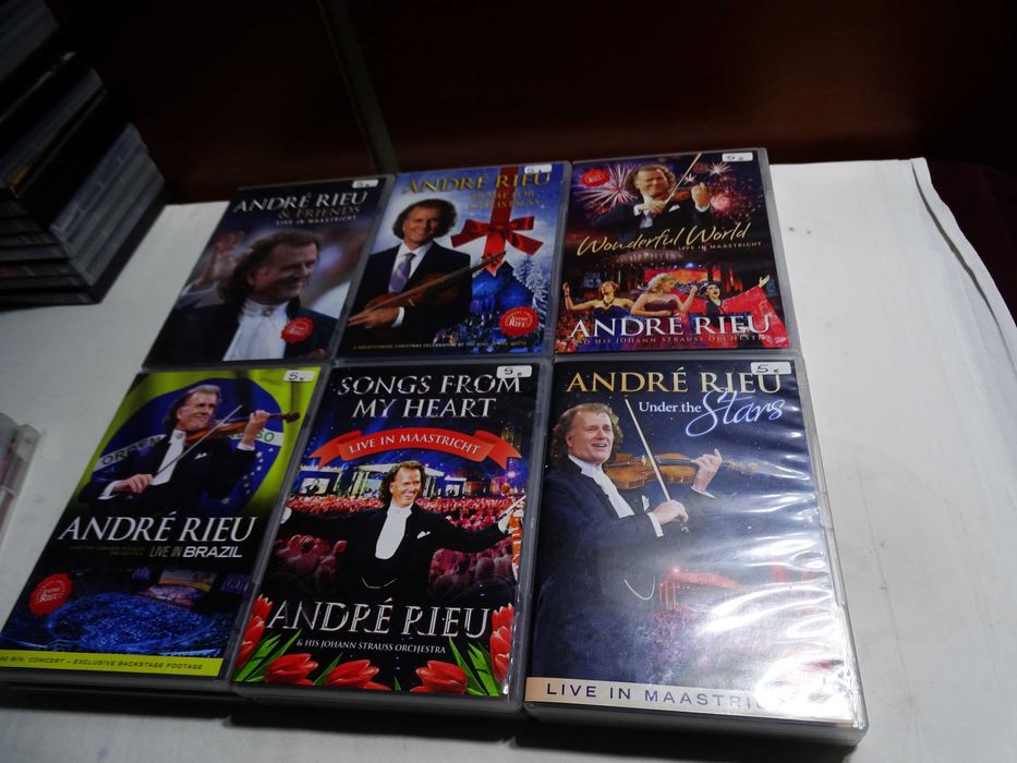 André Rieu-CDs e DVDs-5 euros cada artigo