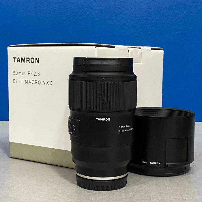 Tamron 90mm f/2.8 Di III Macro VXD (Sony FE) -NOVA- 5 ANOS DE GARANTIA