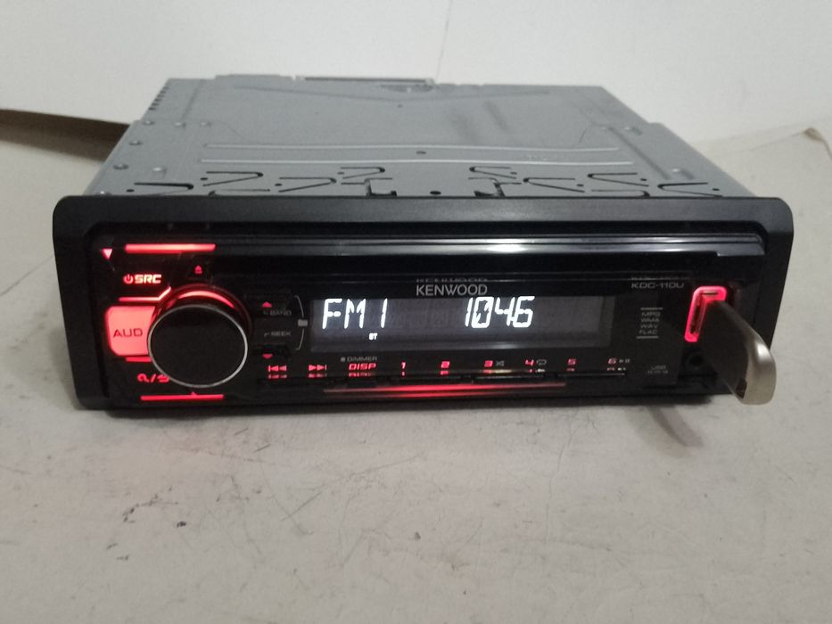 Автомагнітола kenwood kdc-110u із bluetooth audio