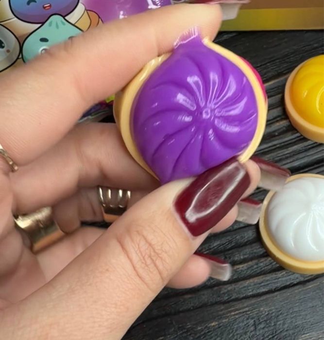 ‼️ТРЕНД‼️ Сквіш пельмень, іграшка-антистрес. Squishy dumpling. Мʼяка бао булочка. Тік ток.