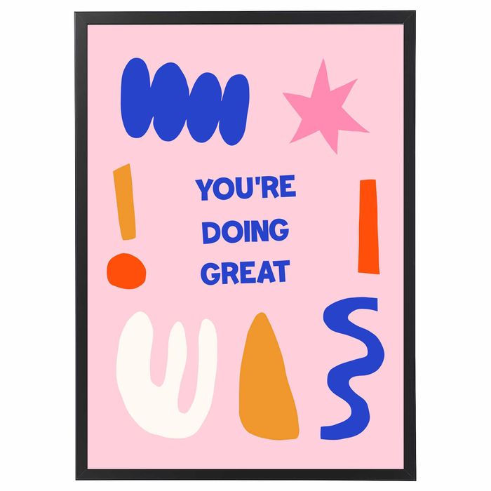 plakat abstrakcja, plakat typografia, plakat napisy na ścianę