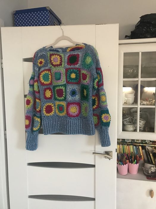 Sweter  wiosna roz Xl