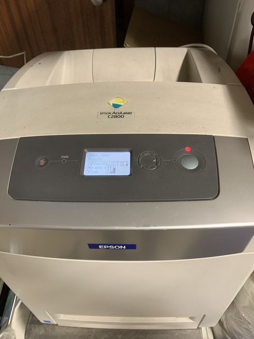 Impressora a cores laser Epson Aculaser C2800 para peças