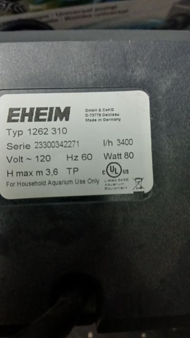 Bomba de água Eheim 3400