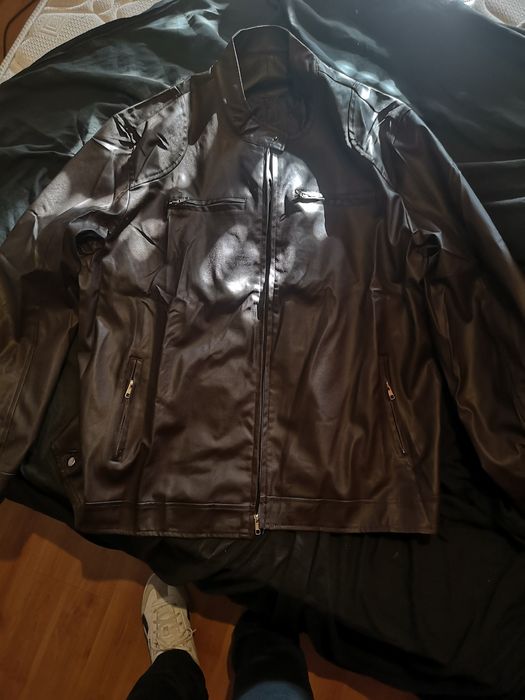 Casaco pele sintética XXL