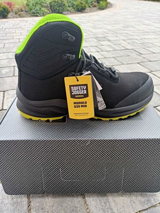 Buty robocze safety jogger modułów s3s mid