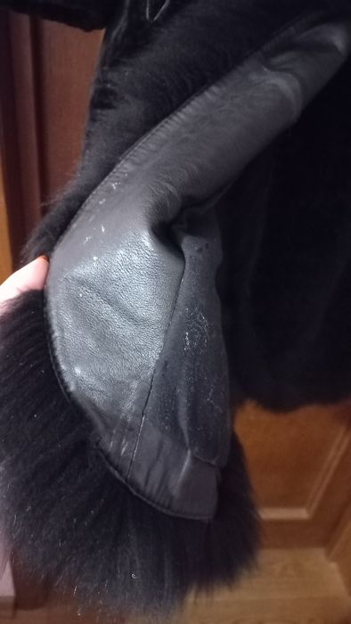 Продам шубу дублянку зимове пальто натуральне жіноче