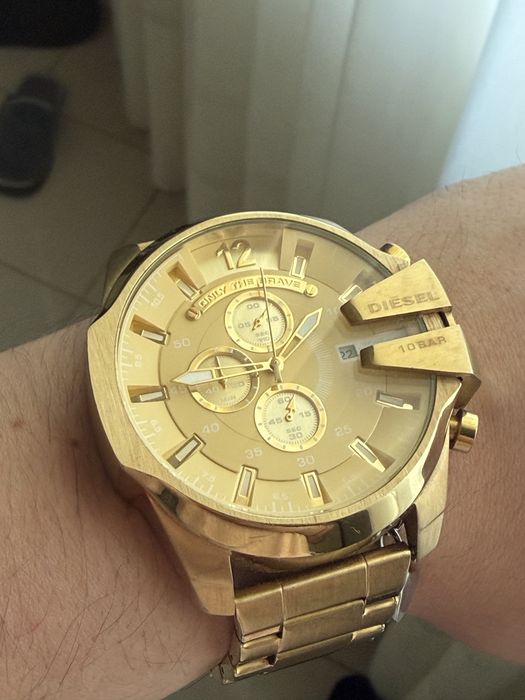 Relógio Diesel Dourado