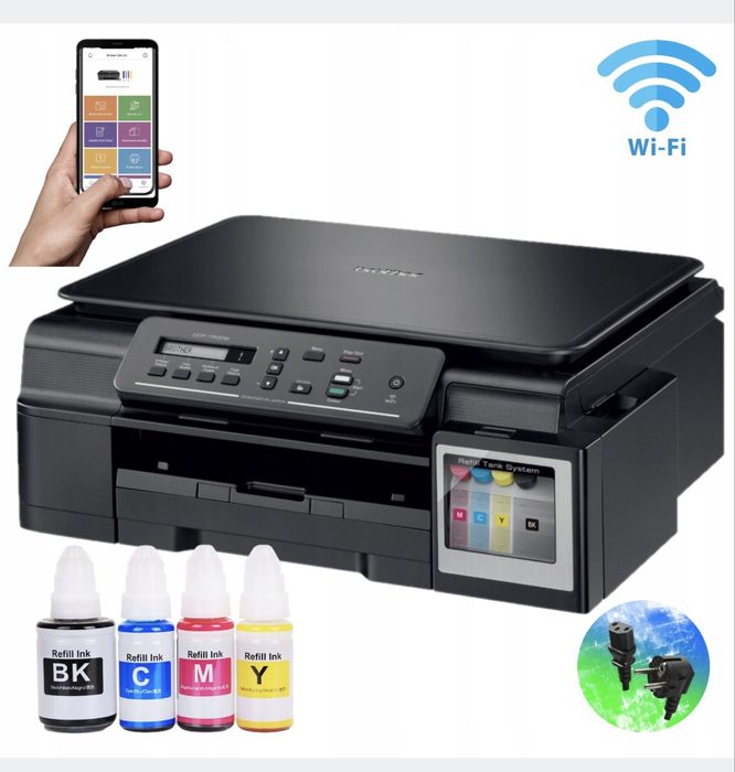 Brother DCP-T500W – 3w1 WiFi z systemem InkTank