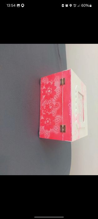 Porta joias feito á mão