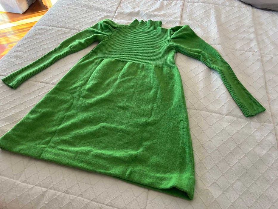 Vestido de malha/Algodão