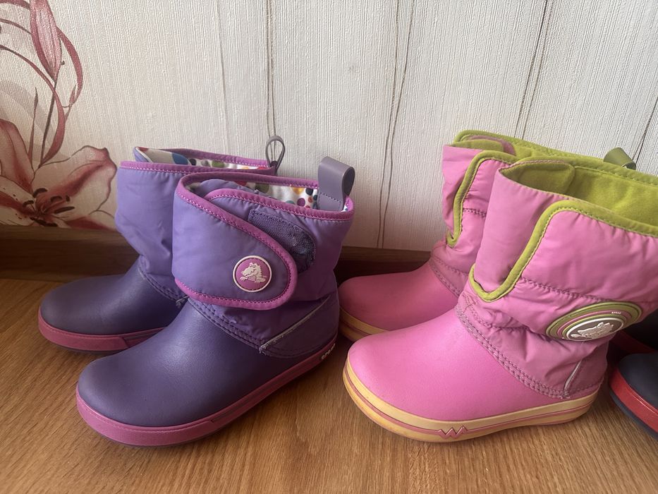 Cапоги crocs, зимові сапоги