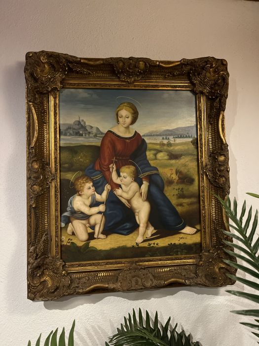 Quadro em talha dourada