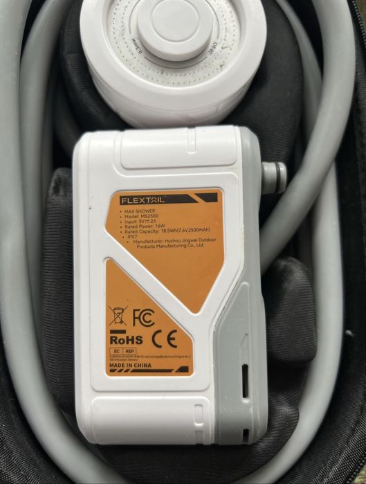 Flextail MAX Shower + case