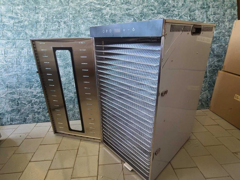 Дегідратор Сушка Сушарка для грибів фруктів м"яса 24 лотки 2 кВт