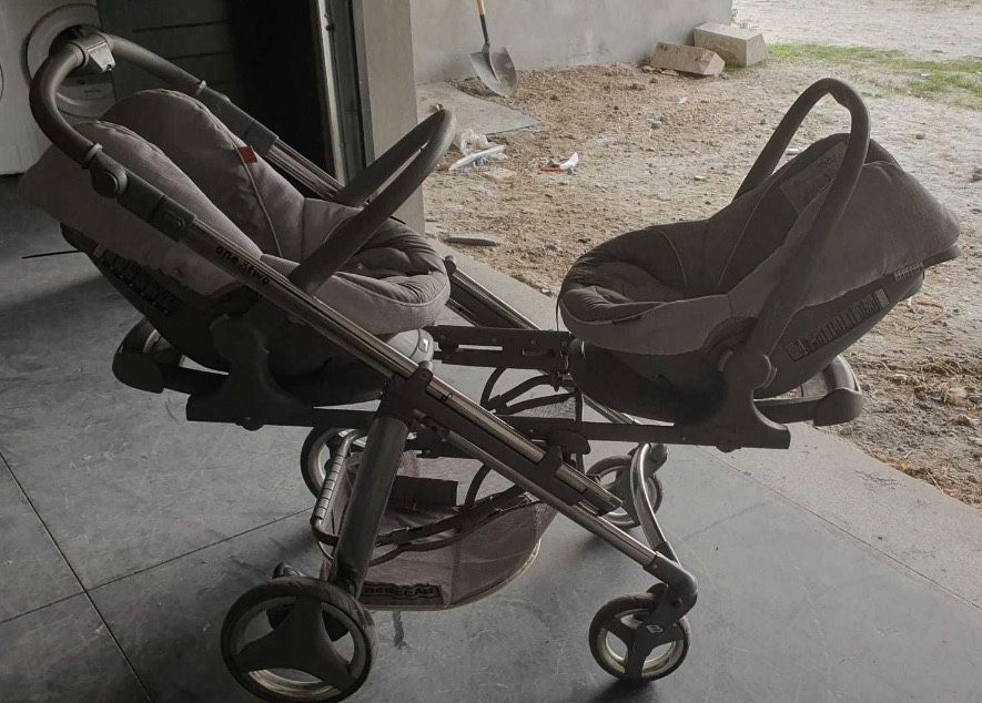 Carrinho bebecar gemeos