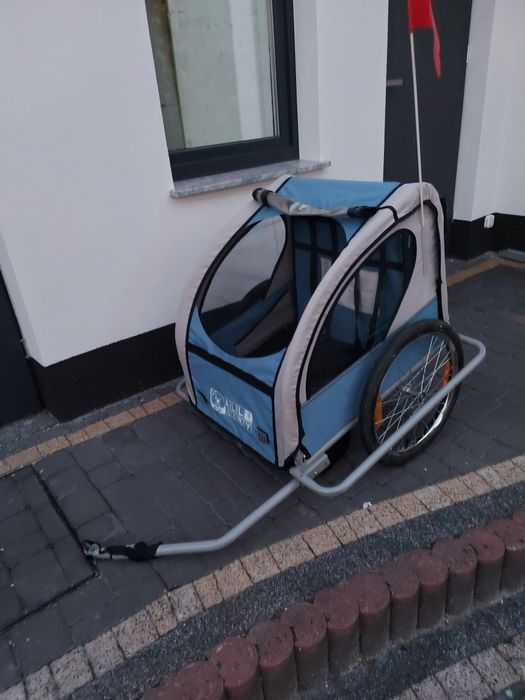 Przyczepka rowerowa riksza