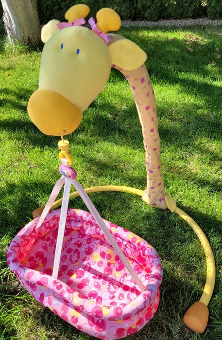 Zapf Creation Chou Chou Łóżeczko Żyrafa + nosidełko żyrafka +lala