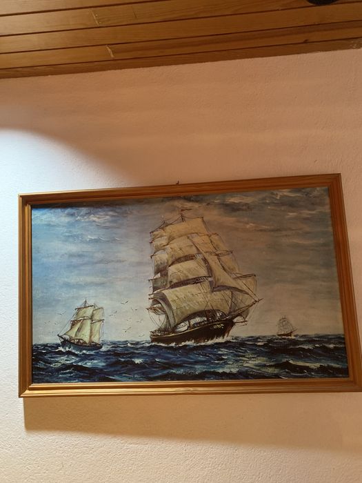 Quadro de barcos