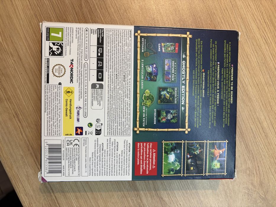 Gra SpongeBob Swuarepants:Titans of The Tide Ghostly Edition Nint2