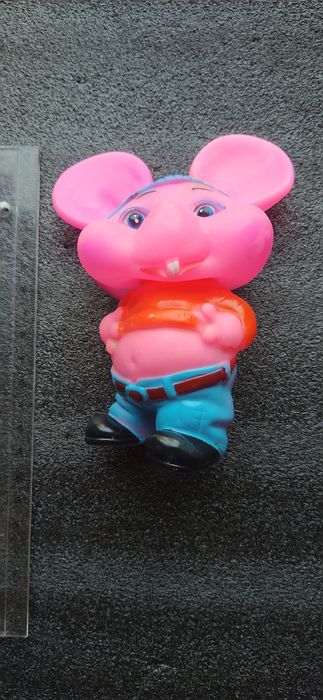 Topo Gigio em borracha