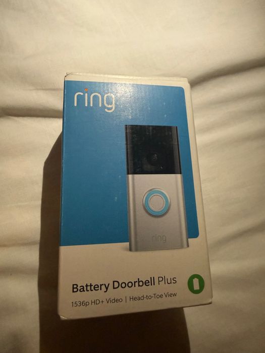 Wideodomofon Dzwonek do drzwi z kamerą Ring Battery Plus