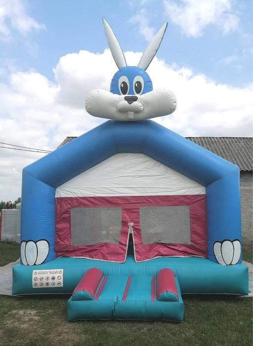 Zamek dmuchaniec Zając z kulkami (suchy basen)