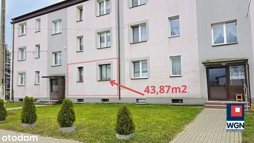 Na sprzedaz mieszkanie 44m2 w Konopkach Nowych