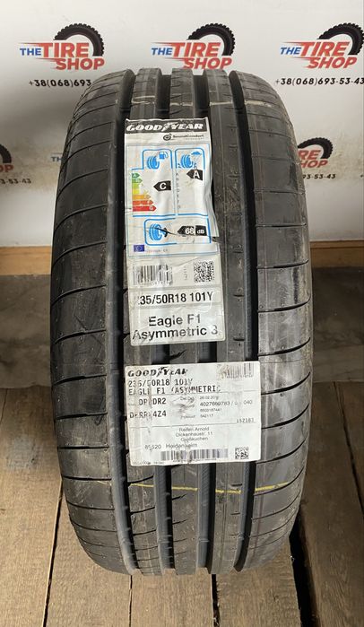 1шт нове 235/50R18 Goodyear Eagle F1 Asymmetric 3 101Y