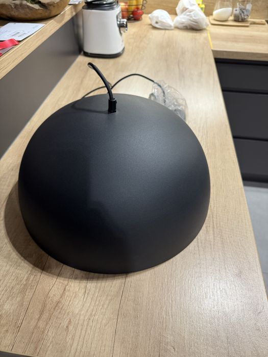 Designerska czarno-złota Lampa sufitowa