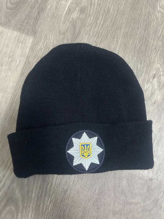 Шапка Поліція темно-синя (58-62)