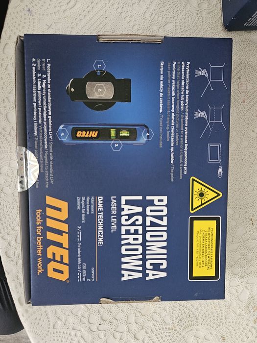 Nowa poziomica laserowa Niteo