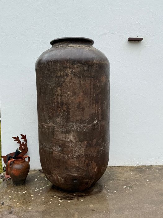 Talhas potes barro vinho azeite antigo