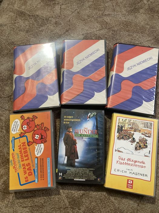 Jezyk Niemiecki na kasetach VHS