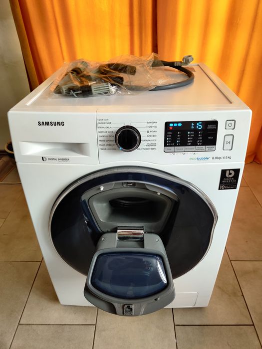 Pralko-suszarka SAMSUNG EcoBubble AddWash 8KG GWARANCJA Transport