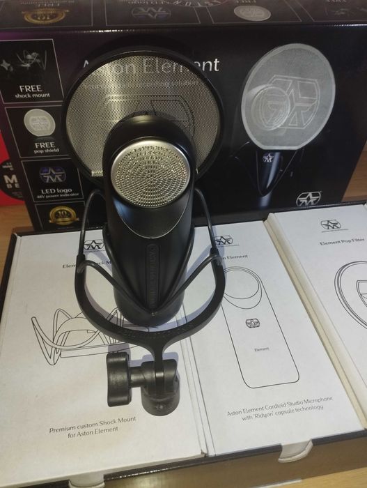 Студійний мікрофон Aston Element Комплект (не SHURE RODE AKG Neumann)