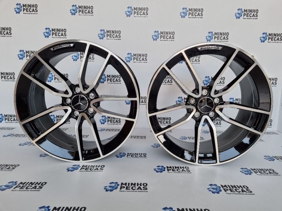 Jantes Mercedes E53 AMG em 19 Preto Polido